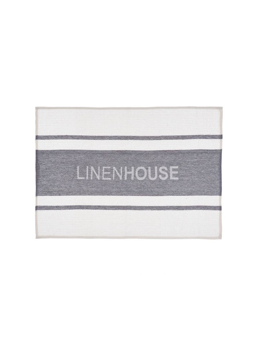 Linen House Ash Tea Towel