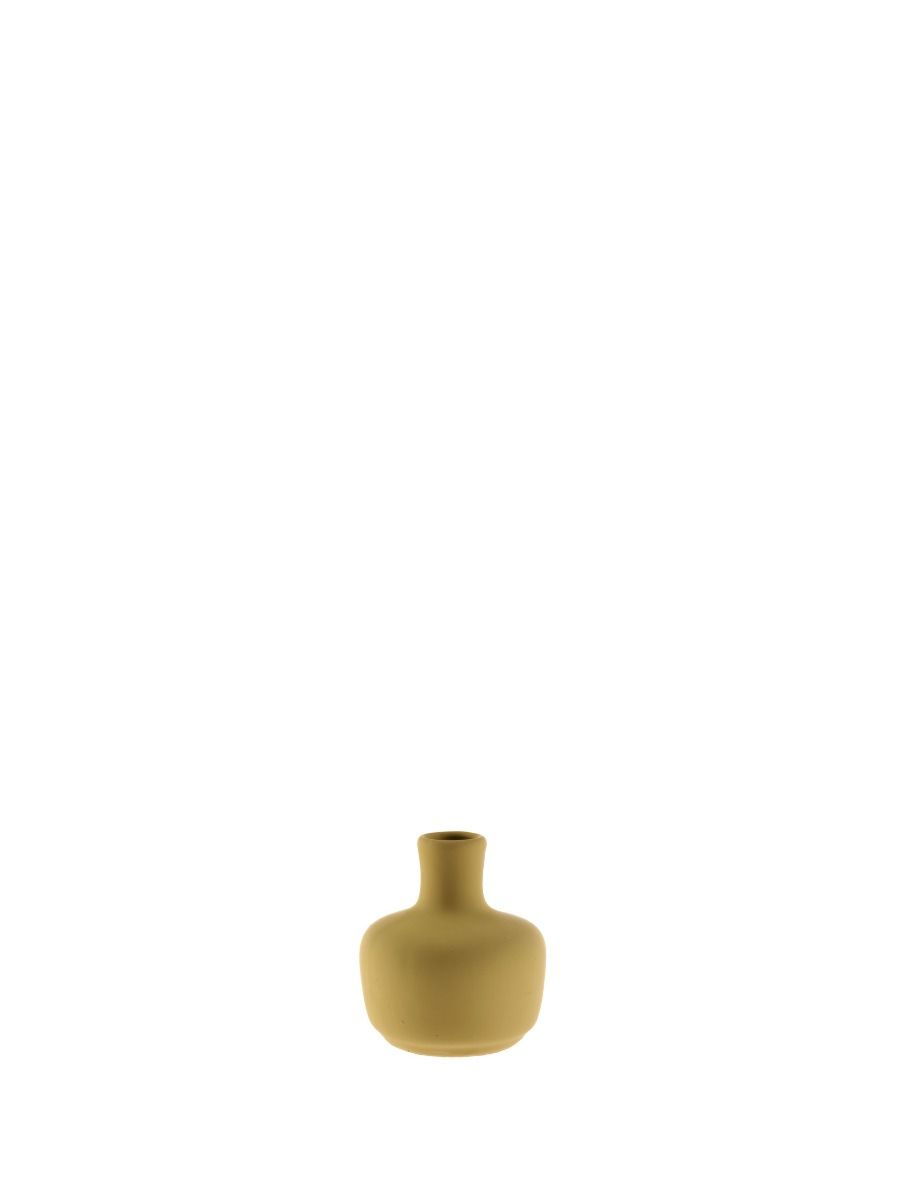 Serra Yellow Vase 7cm