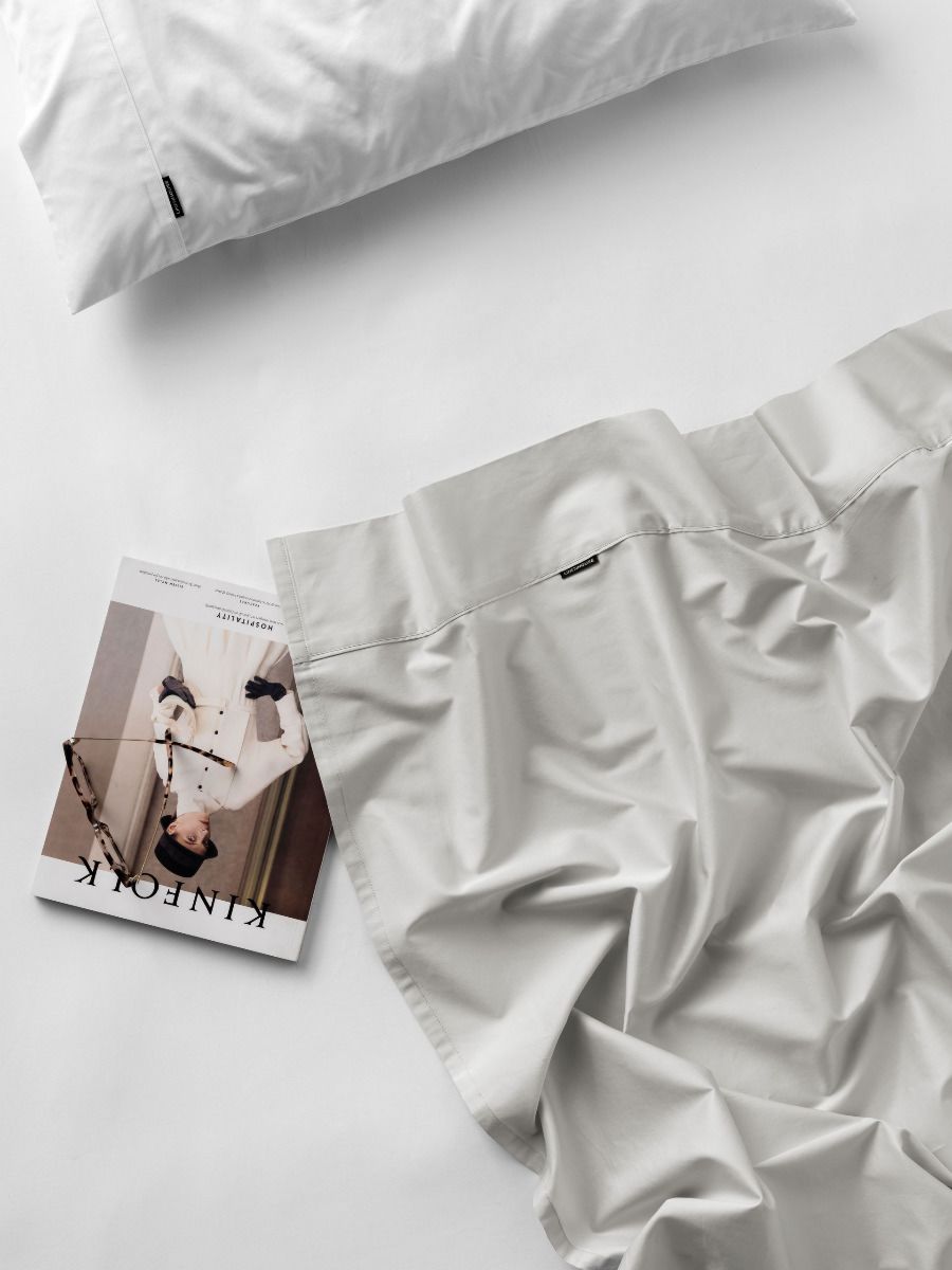 500TC Cotton Sateen Split King Sheet Set