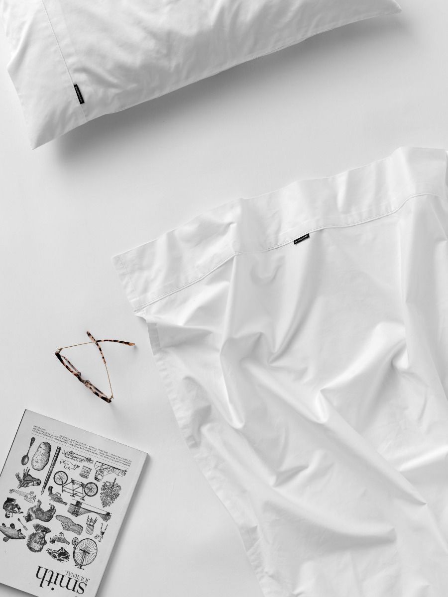 500TC Cotton Sateen Deluxe Flat Sheet