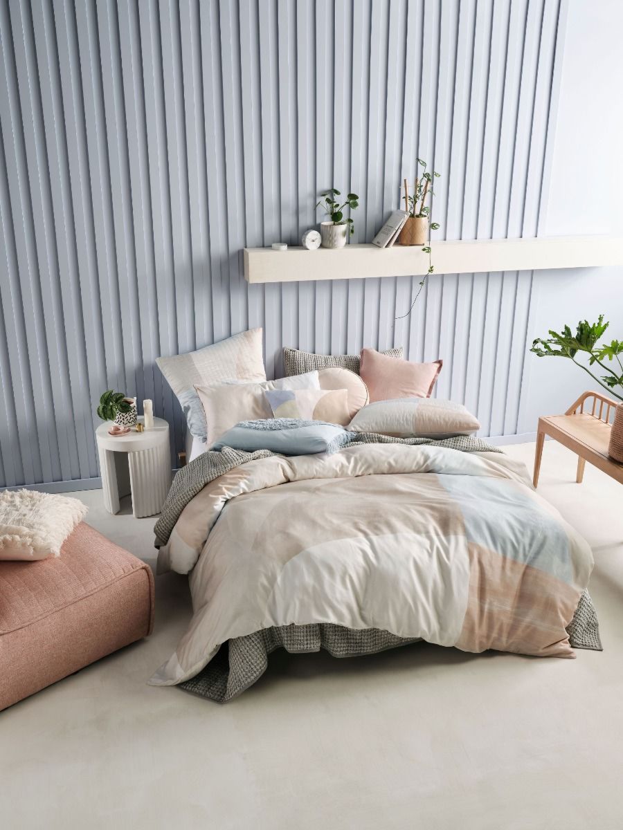 Eisha Sky Quilt Cover Set