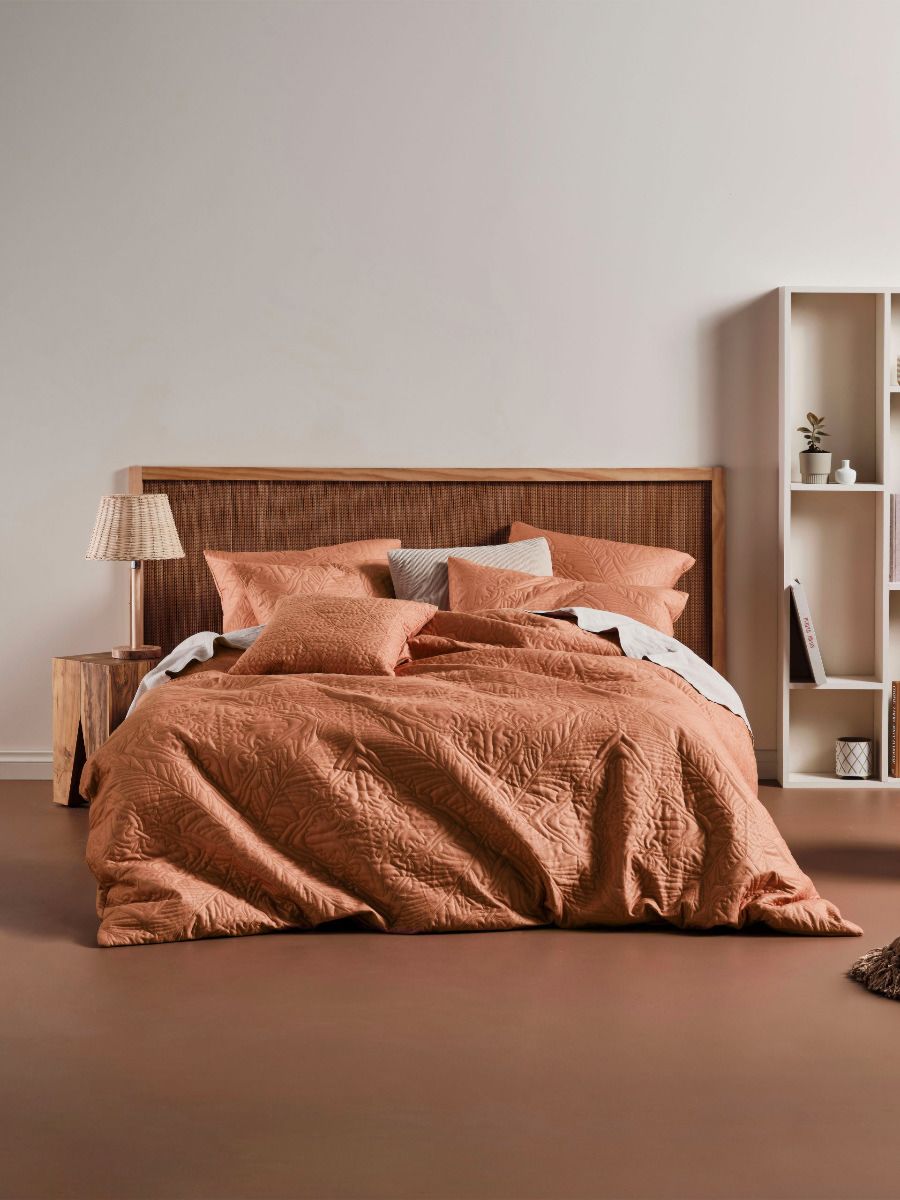 Isadora Brandy Quilt Cover Set