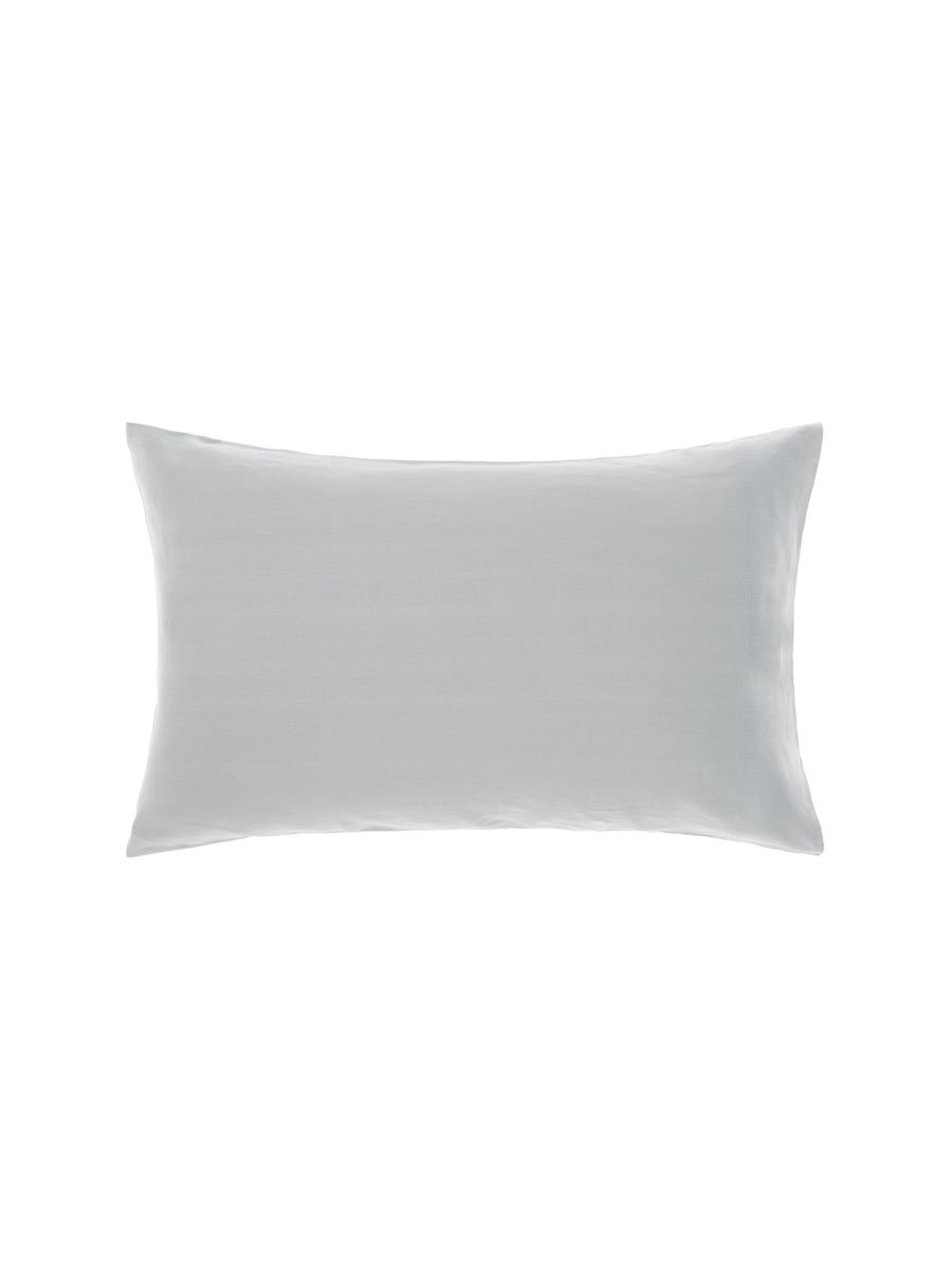 Nimes Grey Linen Standard Pillowcase