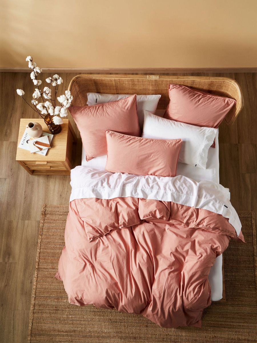 Terra Organic Cotton Rosette Quilt Cover Set