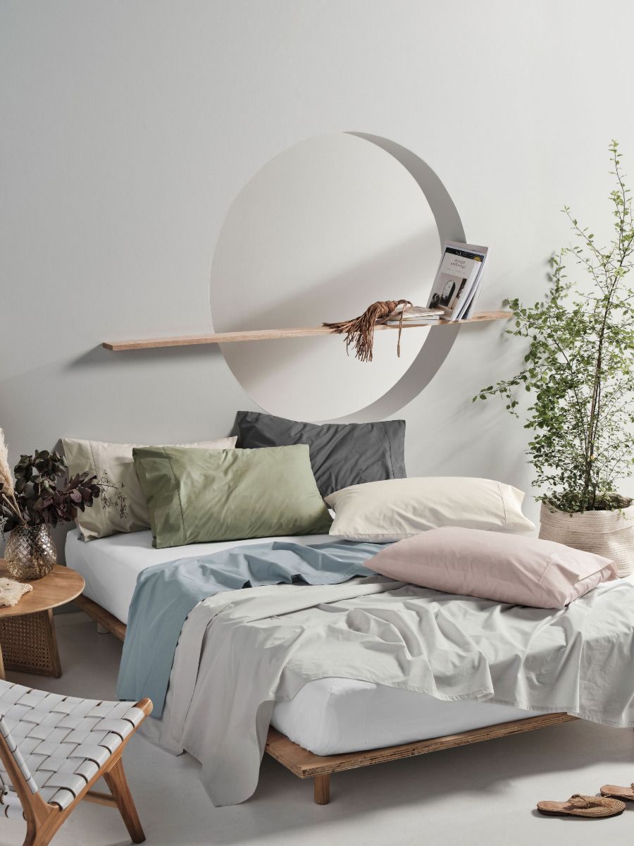 300TC Cotton Percale Vienna Sheet Set