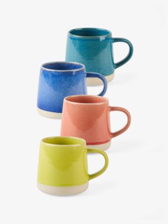 Charlie Multi 4-Piece Mug Set