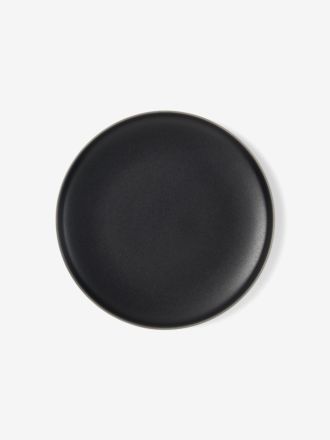 Mikkie Black Dinner Plate