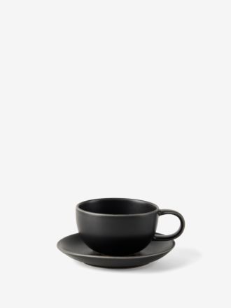 Mikkie Black Tea Cup & Saucer