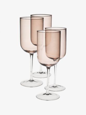 Mikkie 4-Piece White Wine Glass Set