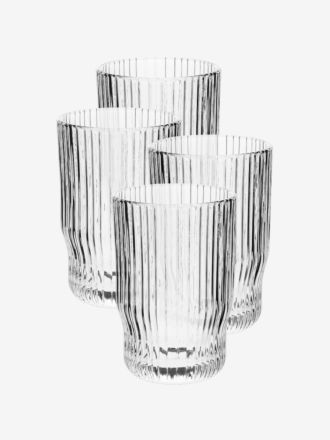 Rubie Clear 4-Piece Tumbler Set