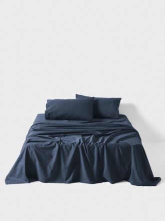 Australian Cotton Navy Sheet Set