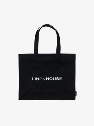 Logo Black Tote Bag