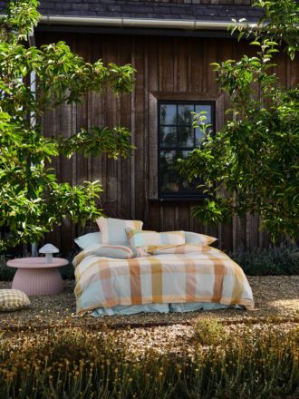 Eastwood Hazelnut Quilt Cover Set