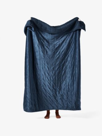 Bray Navy Throw