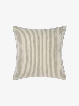 Classic Stripe Pebble European Pillowcase