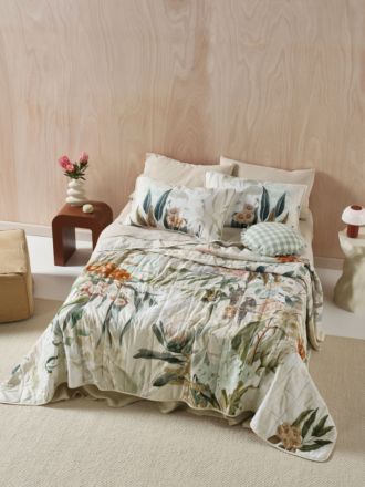 Eucalyptus Garden Coverlet