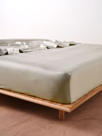 Haven Sand Fitted Sheet