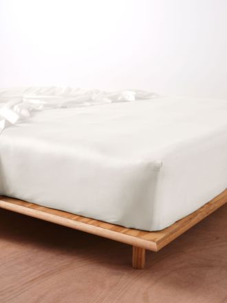 Haven White Fitted Sheet