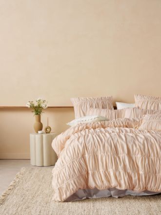 Layla Pink Quilt Cover Set