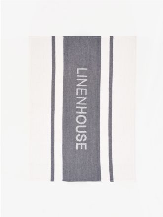 Linen House Ash Tea Towel