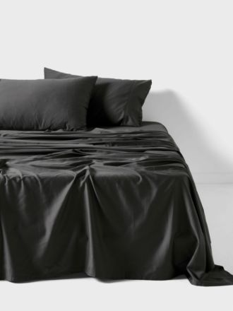 Nara Charcoal Sheet Set