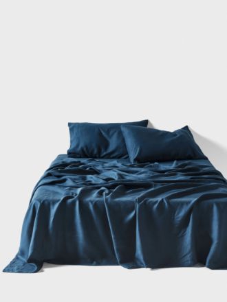 Nimes Navy Sheet Set