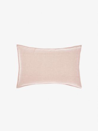 Nimes Rose Linen Pillow Sham Set