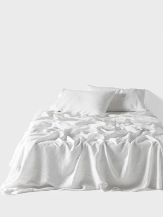 Nimes White Sheet Set