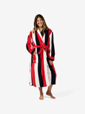 Plush Palazzo Scarlet Robe