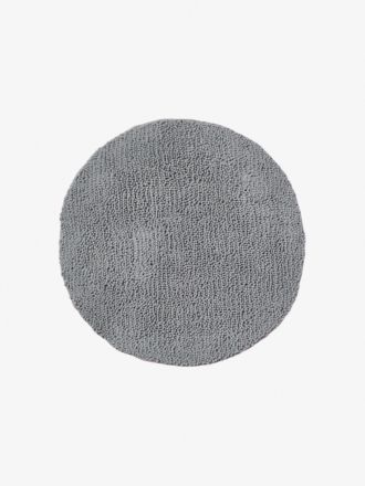 Reed Toggle Grey Circular Bath Mat