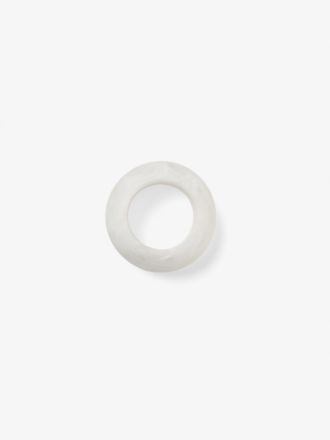 Resin White Napkin Ring