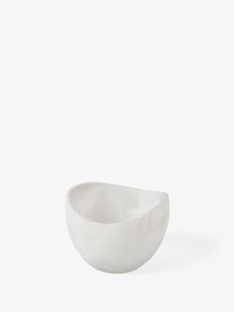 Resin White Small Serving Bowl