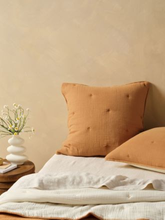Somerset Cinnamon European Pillowcase