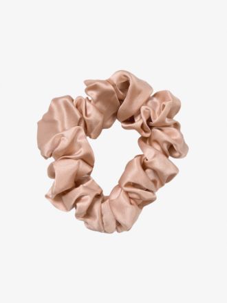 Silk Blush Scrunchie