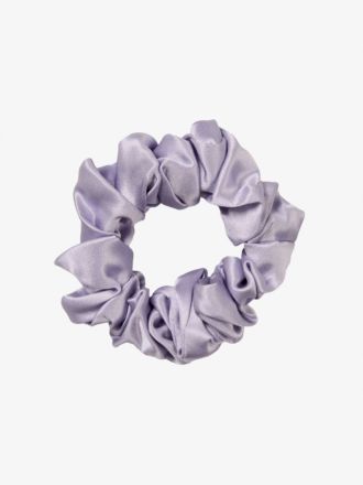 Silk Lilac Scrunchie