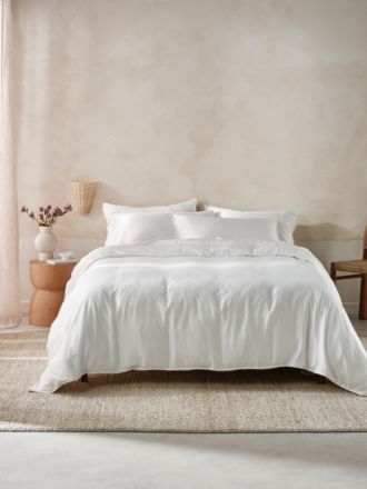 Surf Wash White Quilt Cover Set
