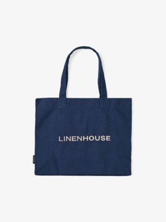 Logo Navy-Natural Tote Bag