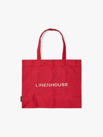 Logo Red-Vanilla Tote Bag