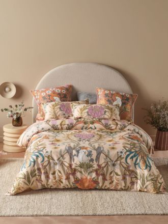 Victoria Apricot Quilt Cover Set