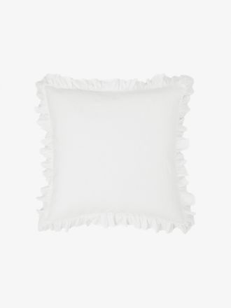 Vintage Ruffle White European Pillowcase