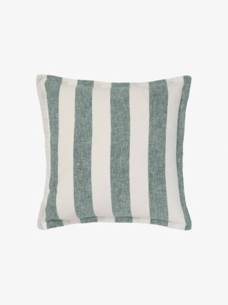 Vintage Stripe Denim Cushion 48x48cm