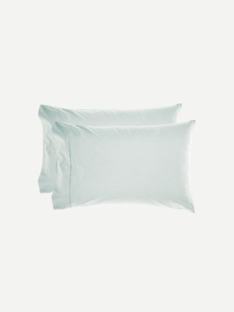 Winton Pale Blue Standard Pillowcase Pair
