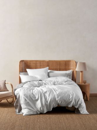 Haven White Quilt Cover Set