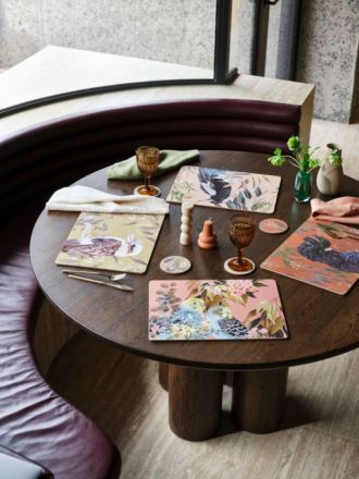 Australian Birds 4-Piece Placemat Set