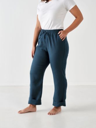 Nimes Navy Pants