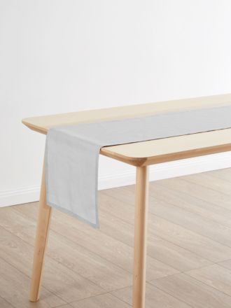 Nimes Pale Grey Table Runner