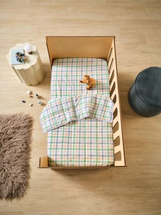 Playground Green Cot Coverlet
