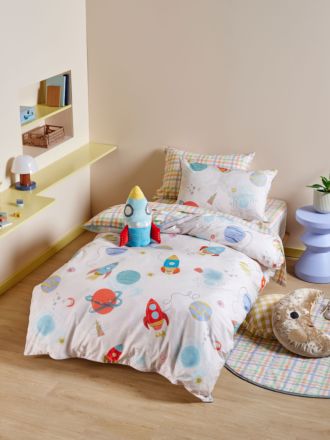 Space Discovery Quilt Cover Set