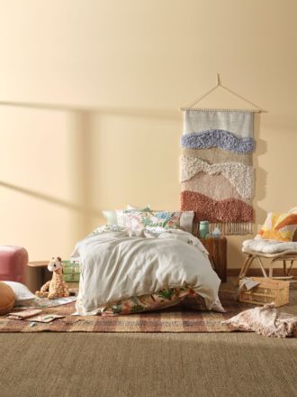 Nimes Natural Kids Quilt Cover Set