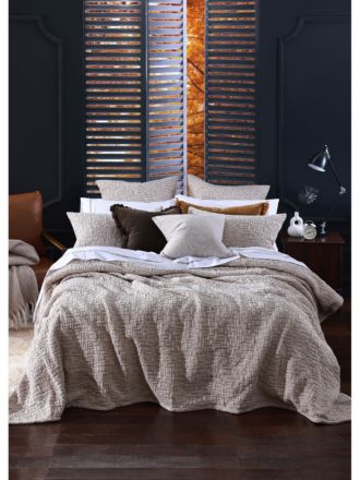 Livie Bark Coverlet Set
